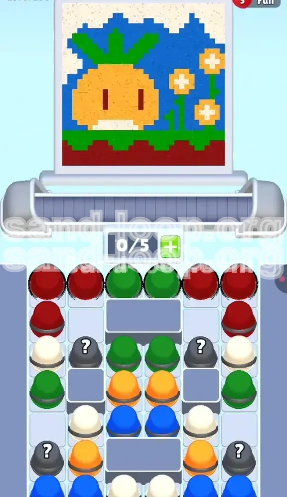 Sand Loop Level 296 screenshot 1