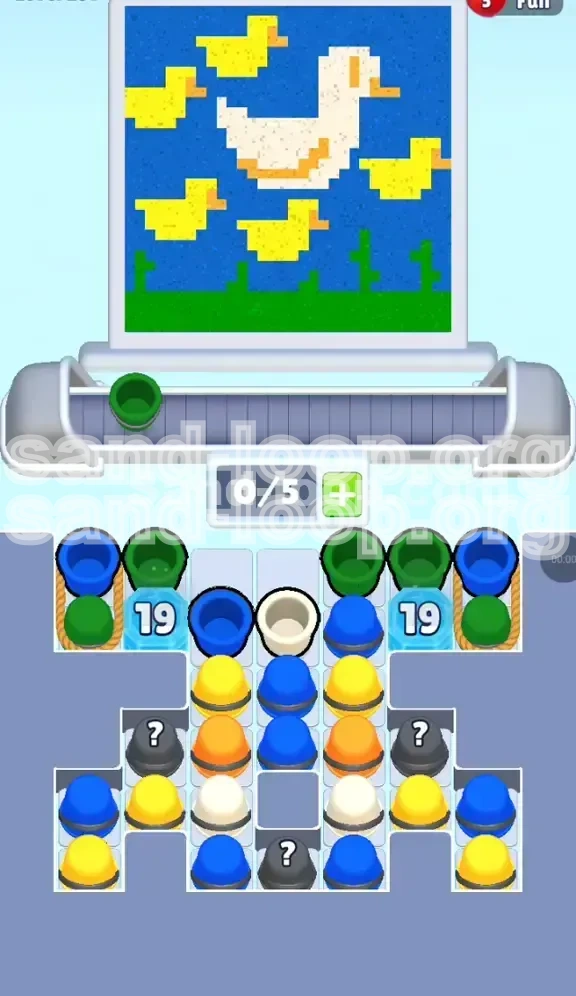 Sand Loop Level 297 screenshot 1