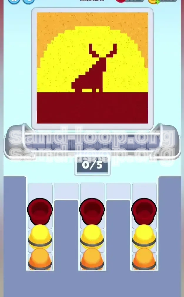 Sand Loop Level 3 screenshot 1