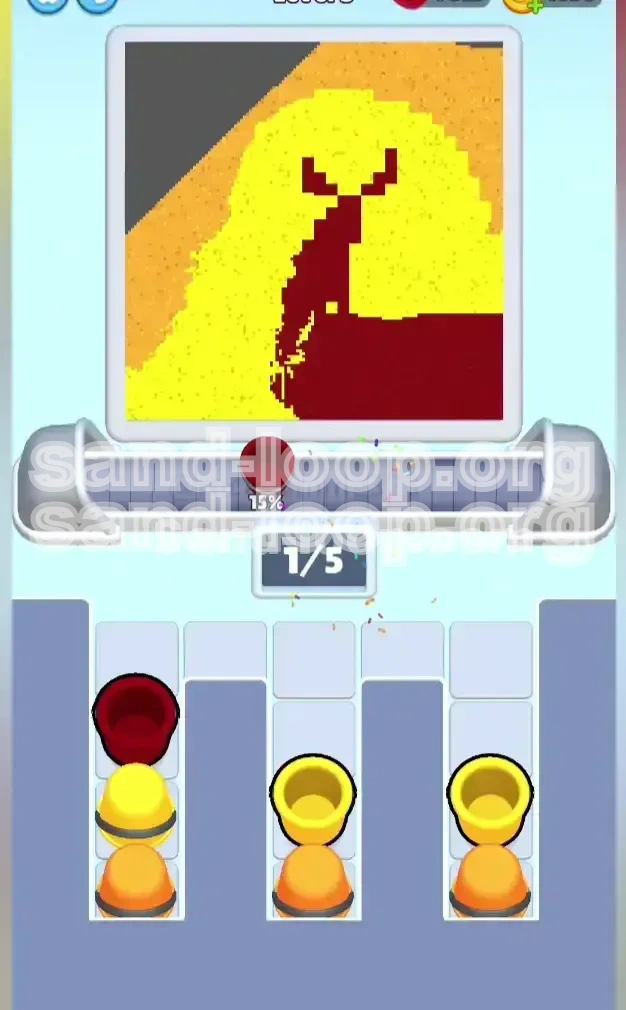 Sand Loop Level 3 screenshot 2