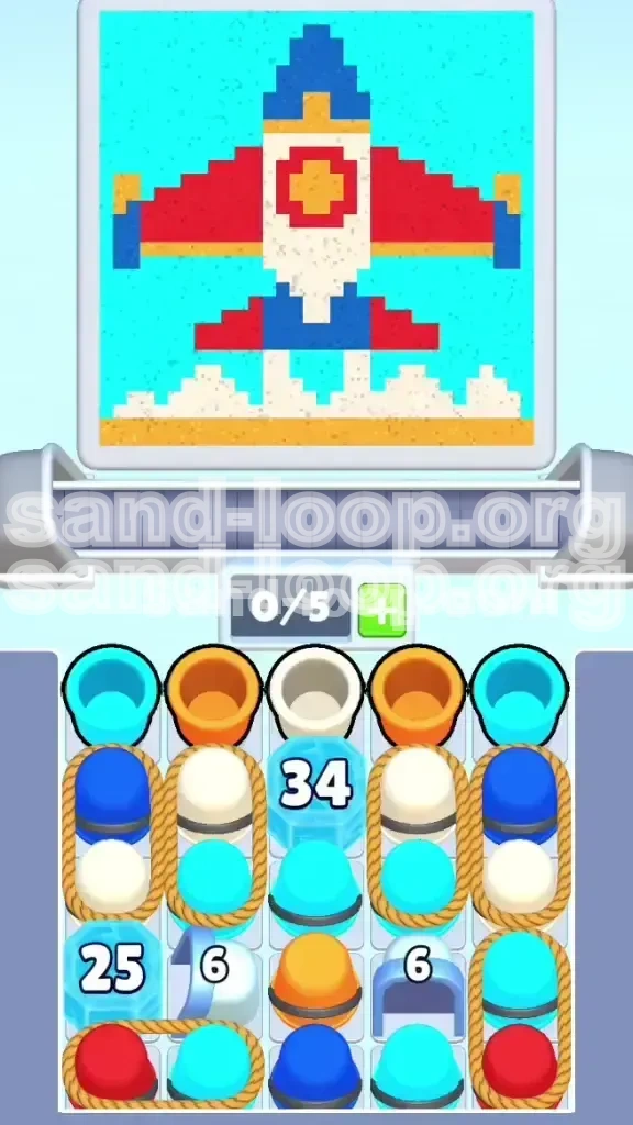 Sand Loop Level 317 screenshot 1