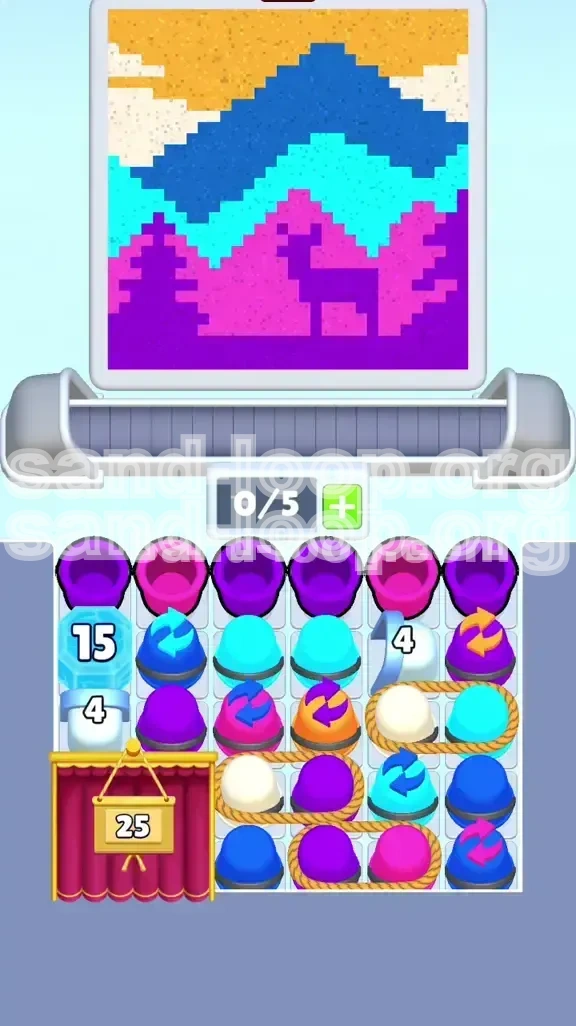 Sand Loop Level 318 screenshot 1