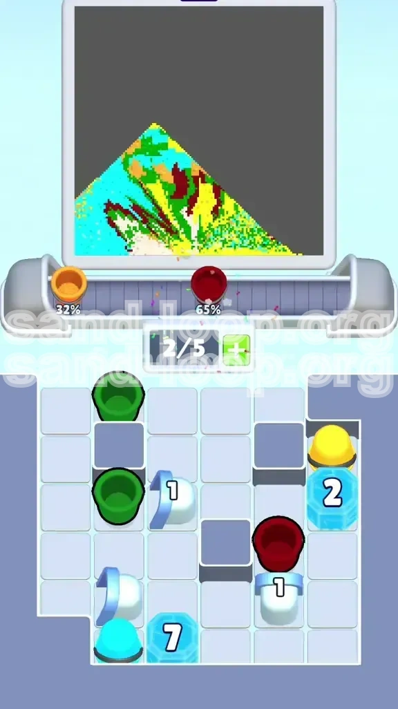 Sand Loop Level 320 screenshot 3