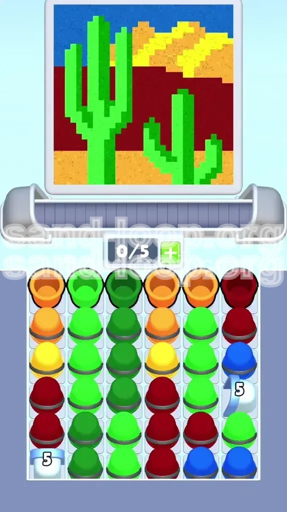 Sand Loop Level 321 screenshot 1