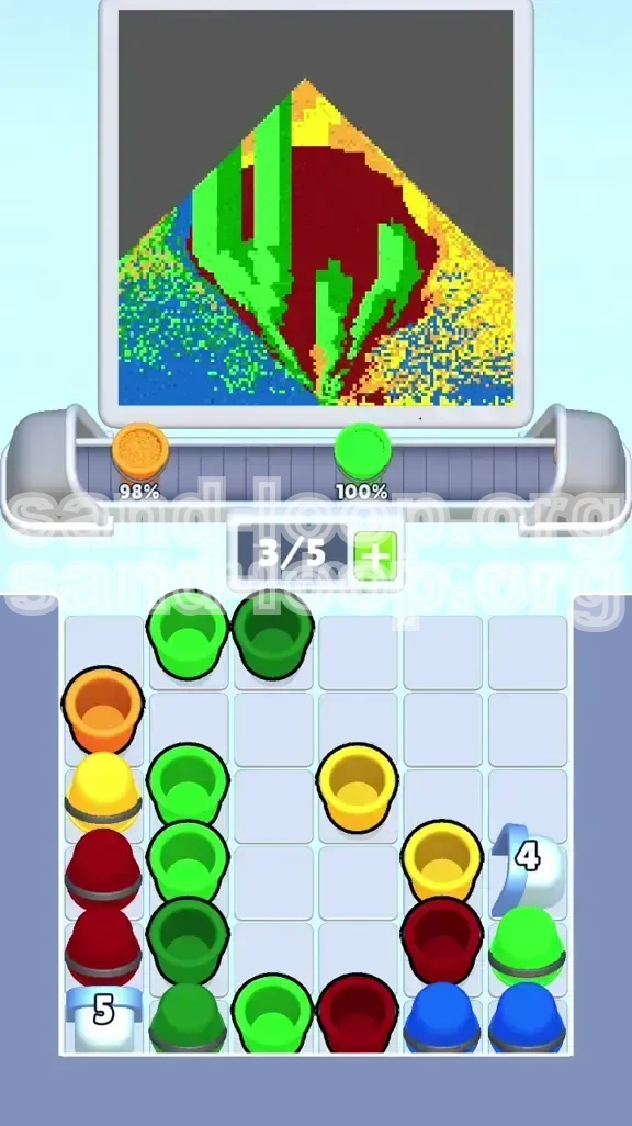 Sand Loop Level 321 screenshot 2