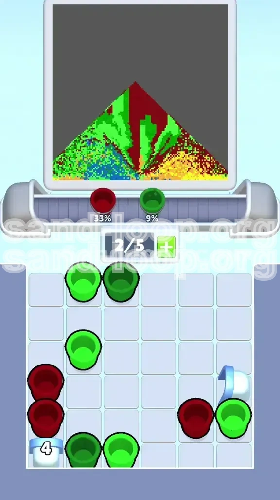 Sand Loop Level 321 screenshot 3