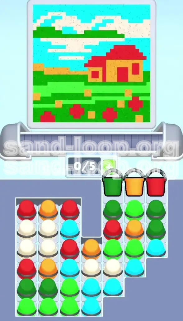 Sand Loop Level 322 screenshot 1