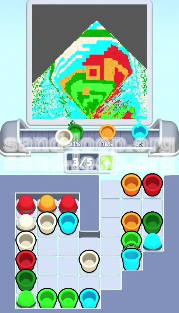 Sand Loop Level 322 screenshot 2