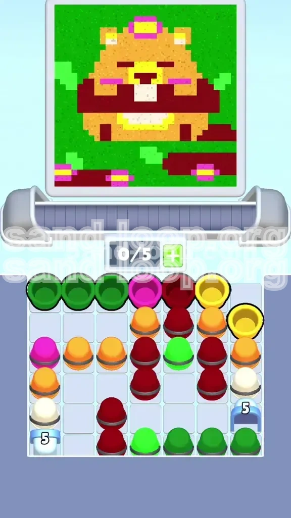 Sand Loop Level 323 screenshot 1