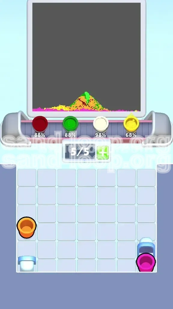 Sand Loop Level 323 screenshot 4
