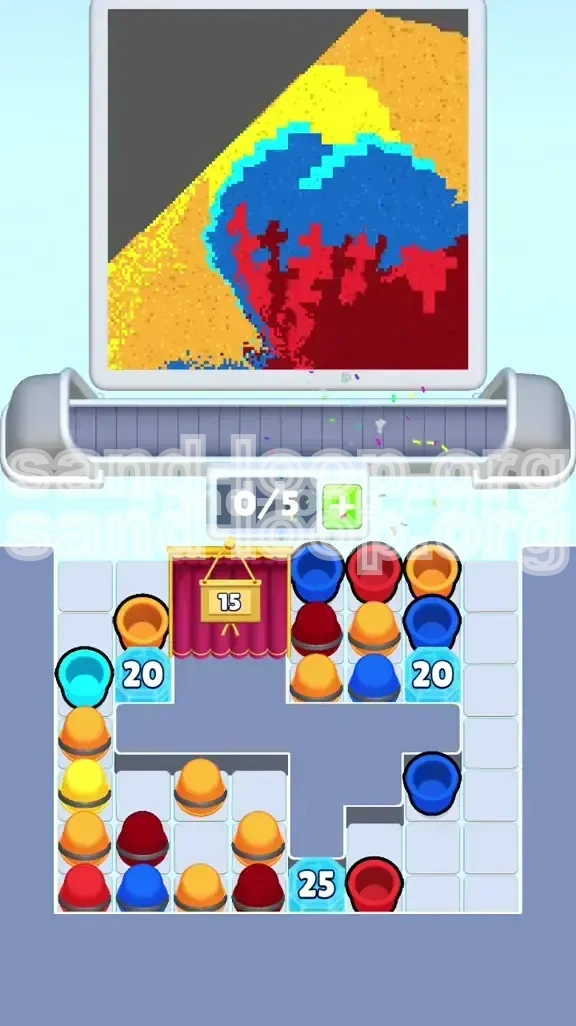 Sand Loop Level 326 screenshot 2