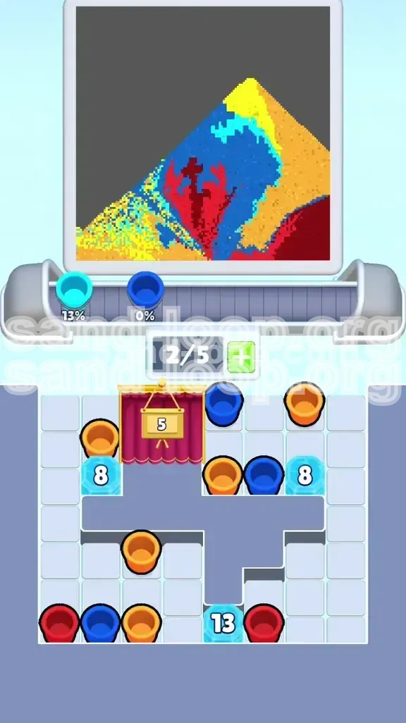 Sand Loop Level 326 screenshot 3