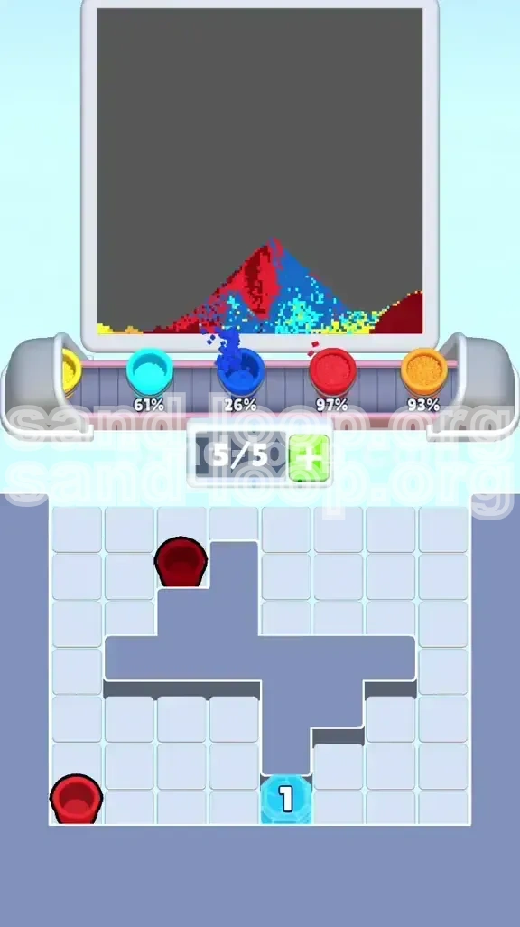 Sand Loop Level 326 screenshot 4