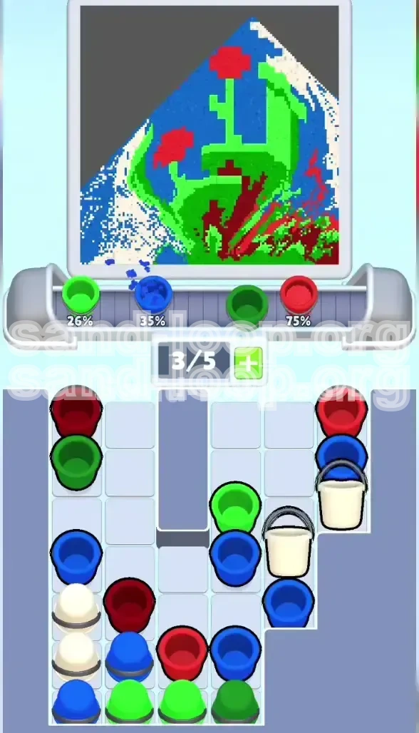 Sand Loop Level 327 screenshot 2