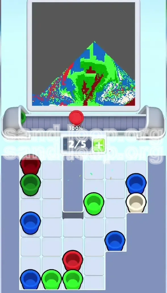 Sand Loop Level 327 screenshot 3