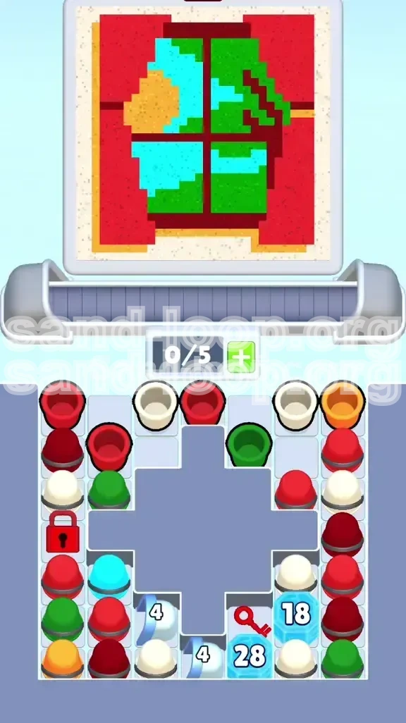 Sand Loop Level 328 screenshot 1