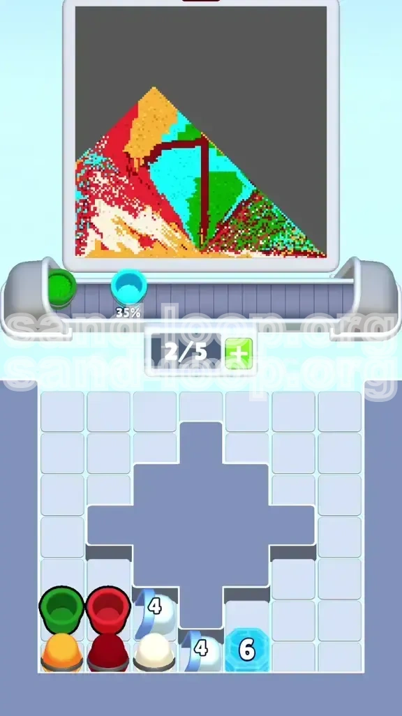 Sand Loop Level 328 screenshot 3