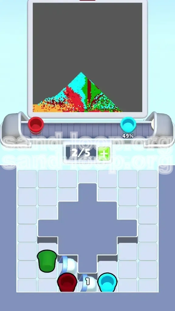 Sand Loop Level 328 screenshot 4
