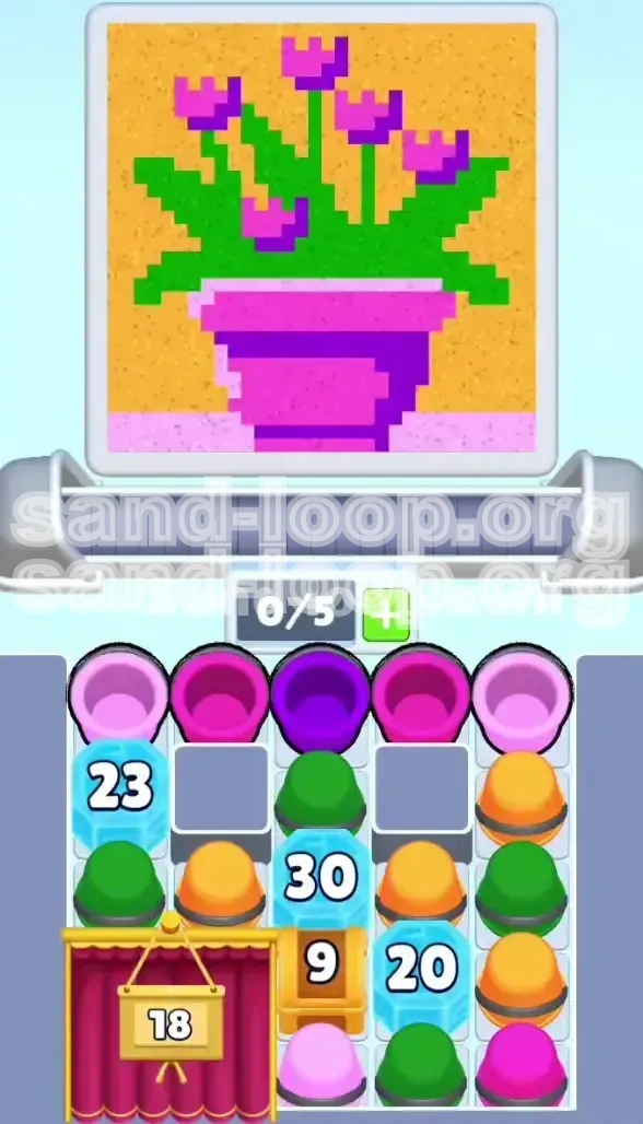 Sand Loop Level 332 screenshot 1