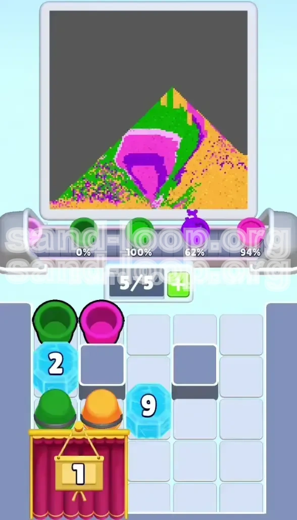 Sand Loop Level 332 screenshot 3