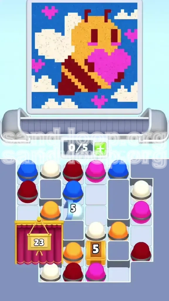 Sand Loop Level 333 screenshot 1