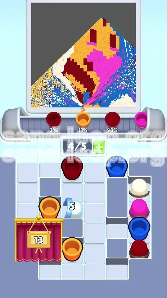 Sand Loop Level 333 screenshot 2