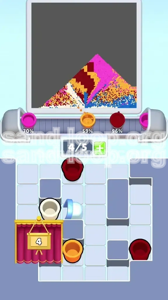 Sand Loop Level 333 screenshot 3