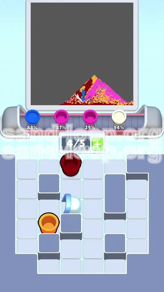 Sand Loop Level 333 screenshot 4