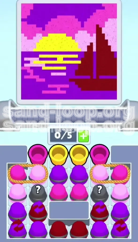 Sand Loop Level 334 screenshot 1