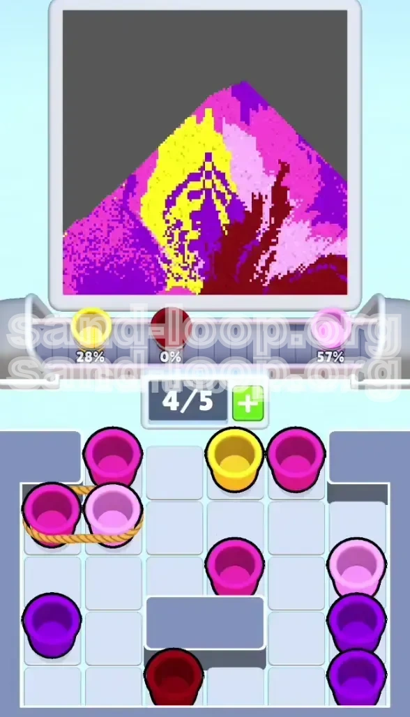 Sand Loop Level 334 screenshot 3