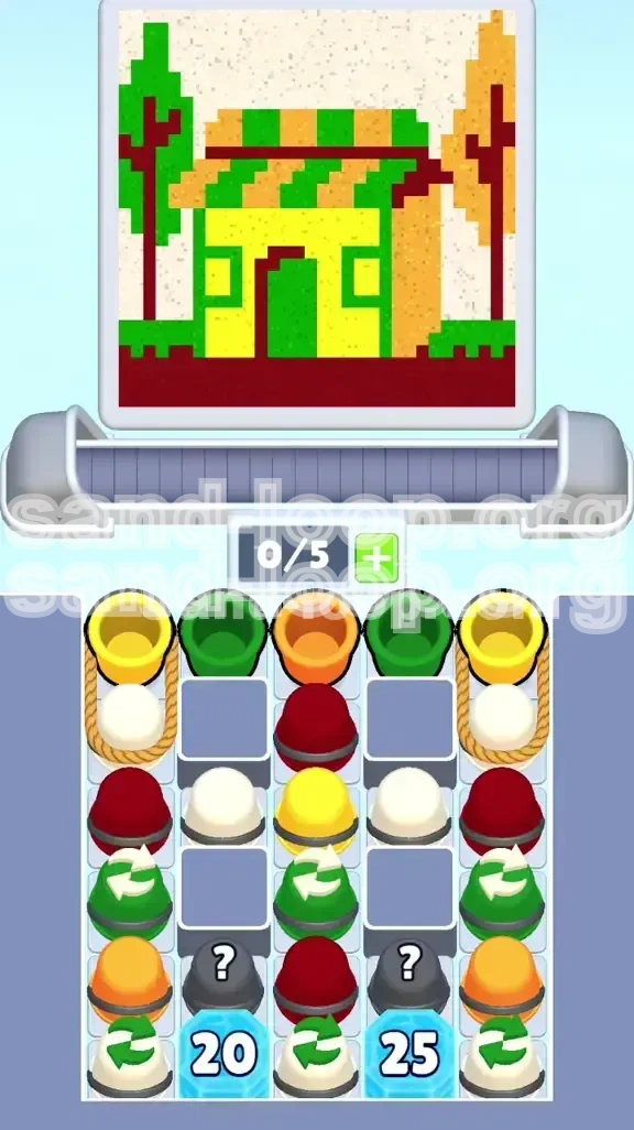 Sand Loop Level 335 screenshot 1