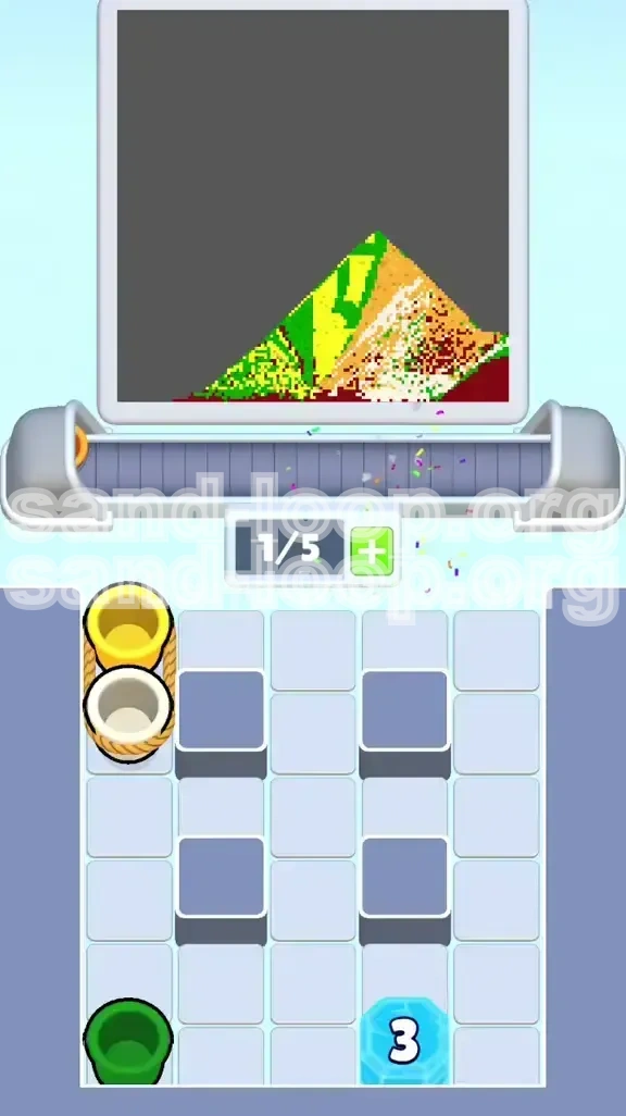 Sand Loop Level 335 screenshot 4