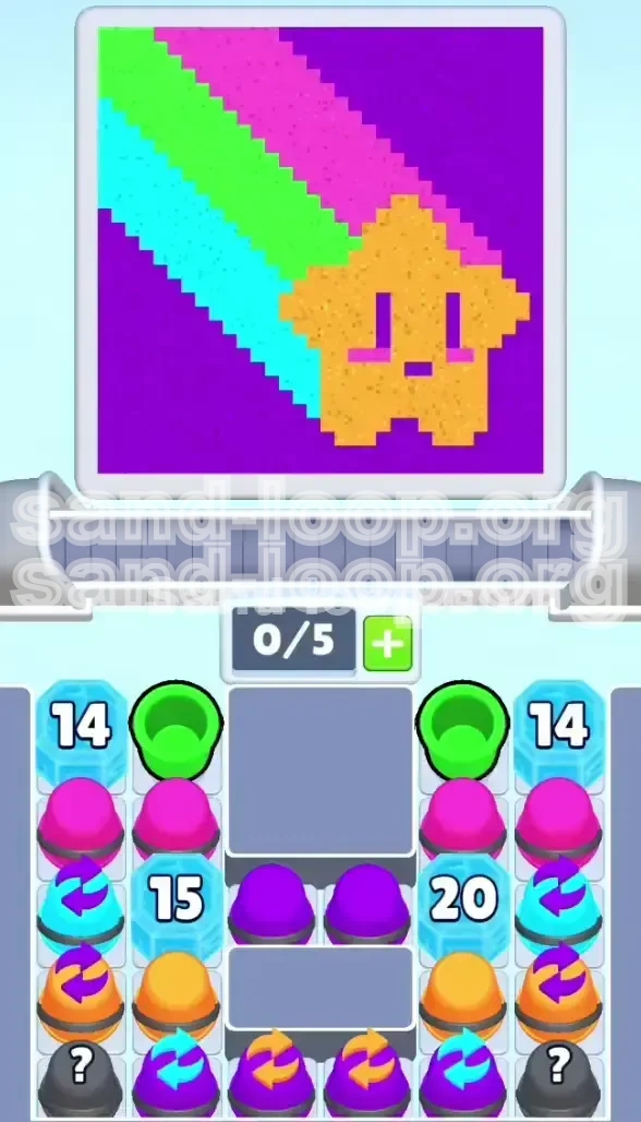 Sand Loop Level 336 screenshot 1