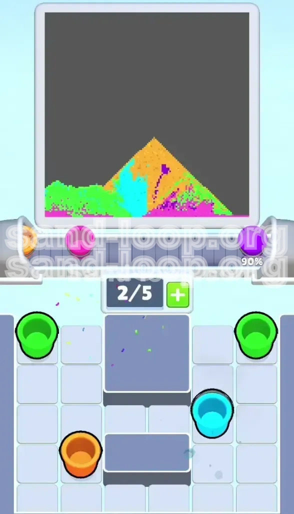 Sand Loop Level 336 screenshot 4