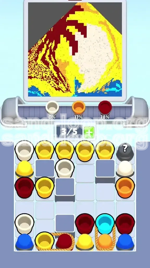 Sand Loop Level 338 screenshot 2