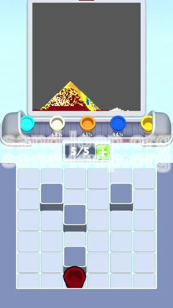 Sand Loop Level 338 screenshot 4