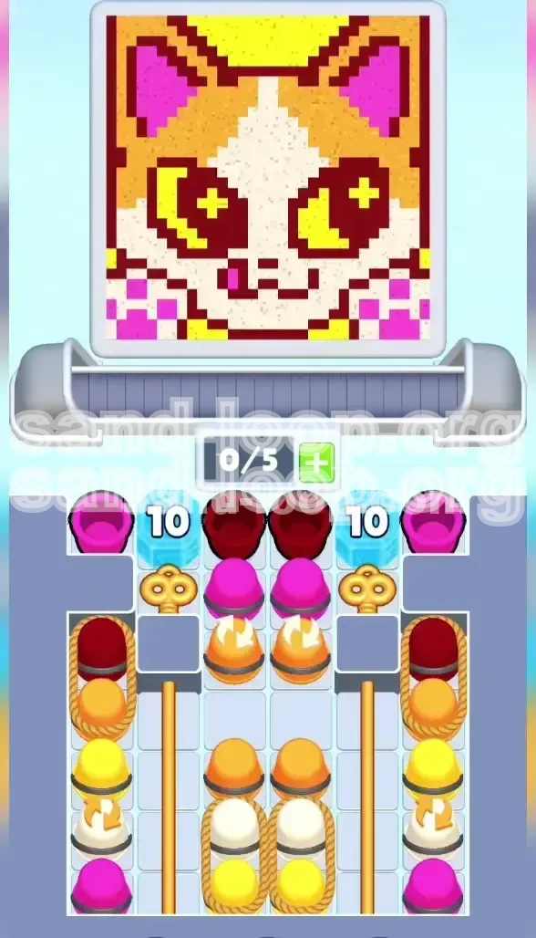 Sand Loop Level 341 screenshot 1