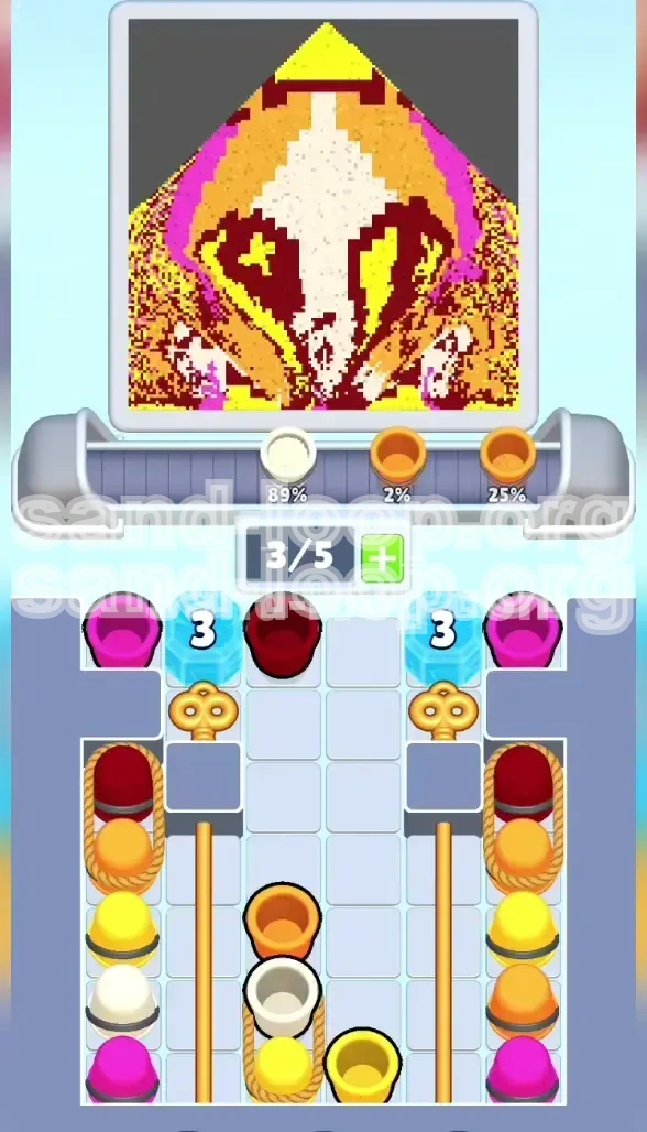 Sand Loop Level 341 screenshot 2