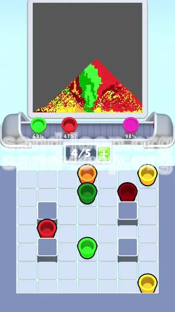 Sand Loop Level 342 screenshot 3