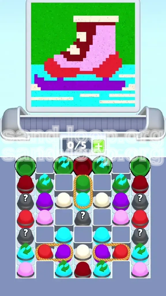 Sand Loop Level 343 screenshot 1