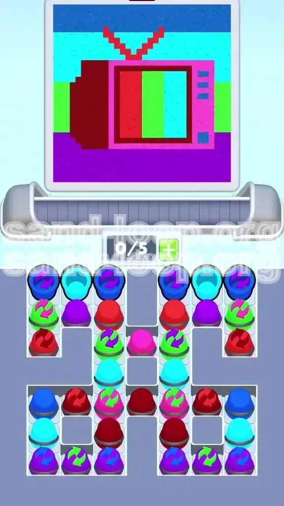 Sand Loop Level 345 screenshot 1