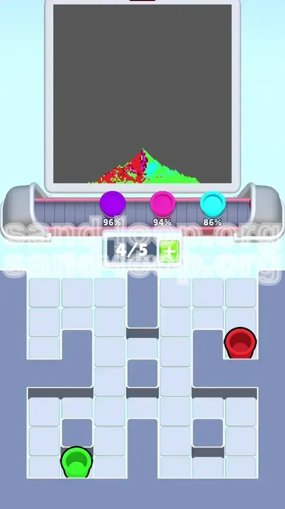 Sand Loop Level 345 screenshot 4