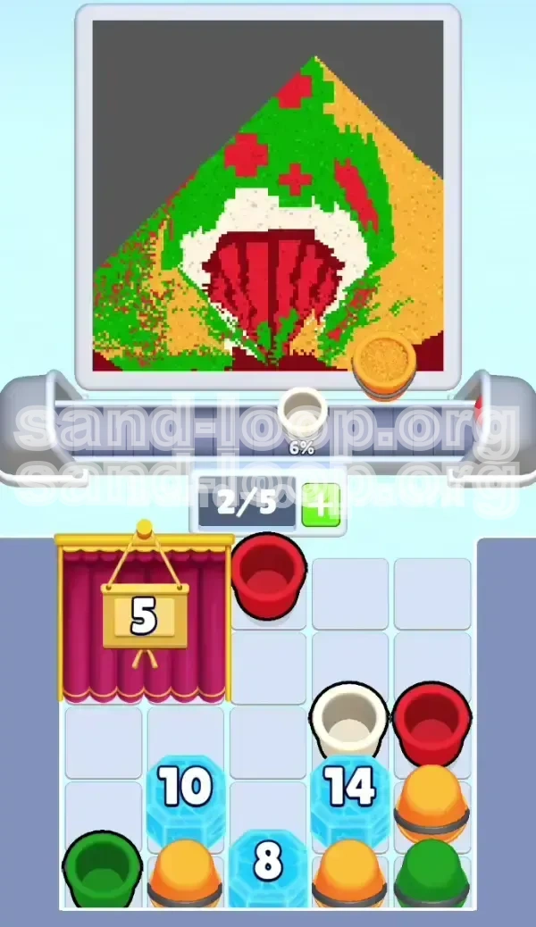 Sand Loop Level 347 screenshot 2
