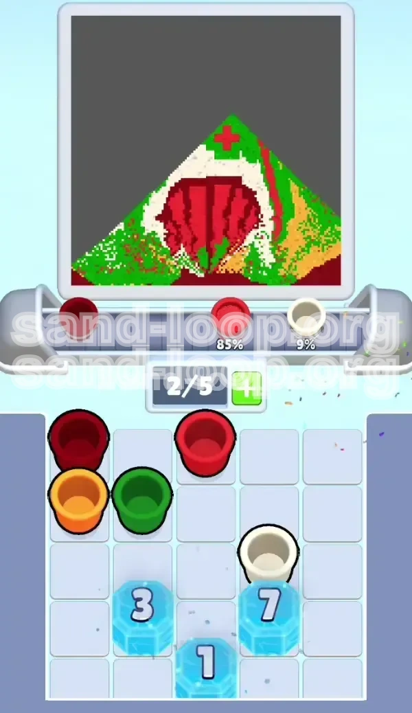 Sand Loop Level 347 screenshot 3