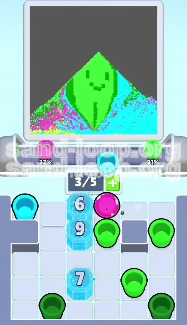 Sand Loop Level 349 screenshot 3