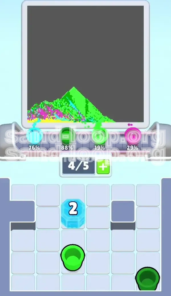 Sand Loop Level 349 screenshot 4