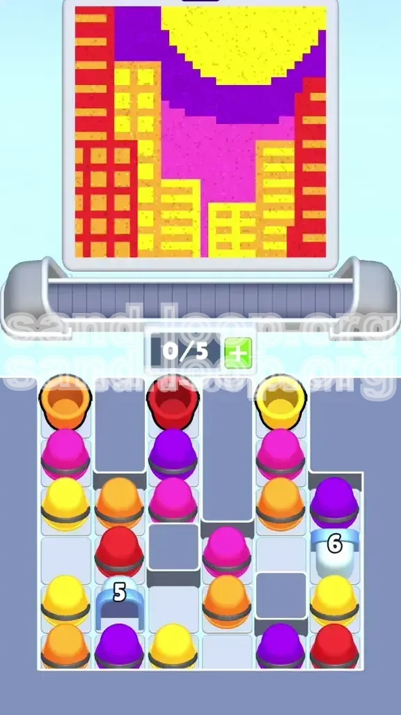 Sand Loop Level 350 screenshot 1