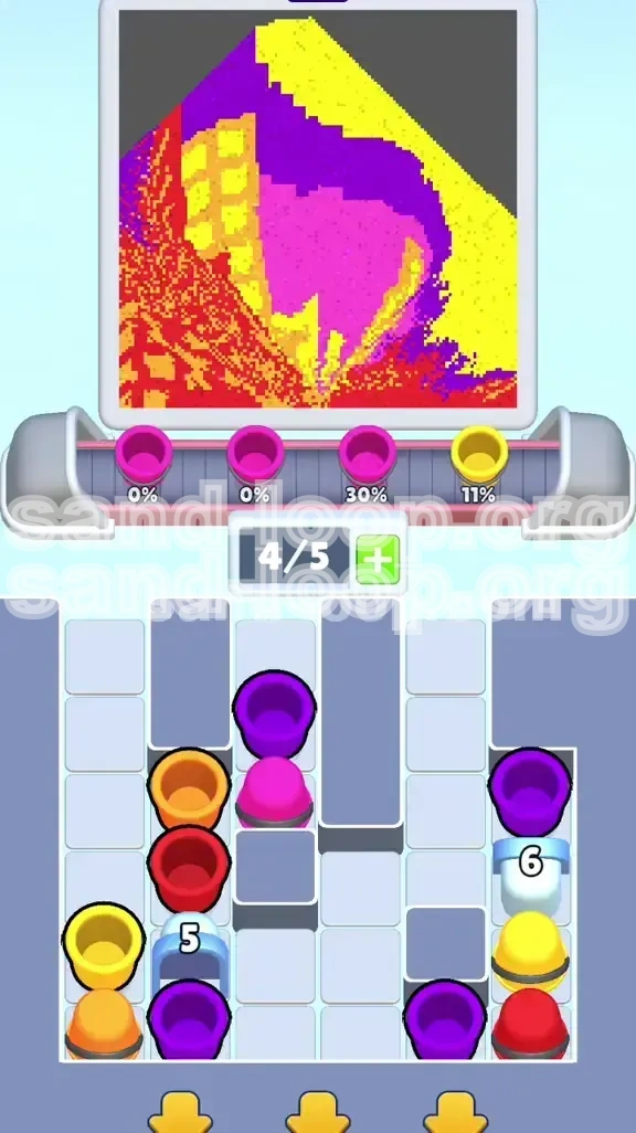 Sand Loop Level 350 screenshot 2