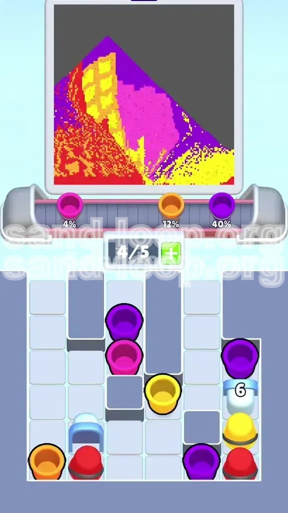 Sand Loop Level 350 screenshot 4