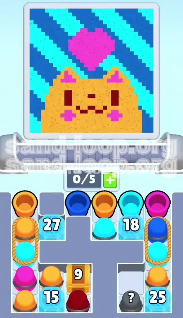 Sand Loop Level 351 screenshot 1